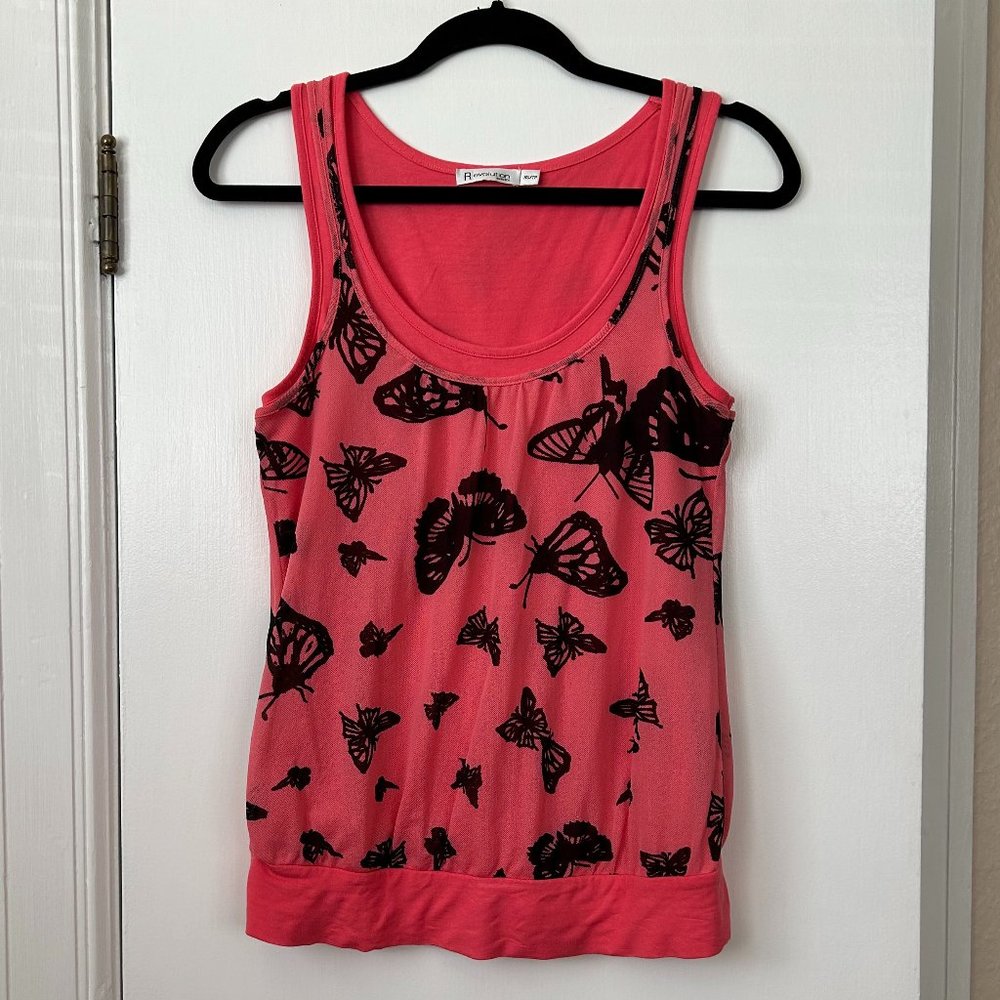 💕HP💕Butterfly Tank Top